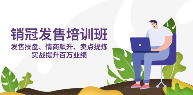 销冠 发售培训班:发售 操盘+情商 飙升+卖点 提炼,实战提升百万业绩-聚林创库