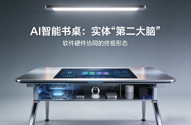 AI智能书桌搭建，构建你的实体“第二大脑”，软件硬件协同的终极形态-聚林创库