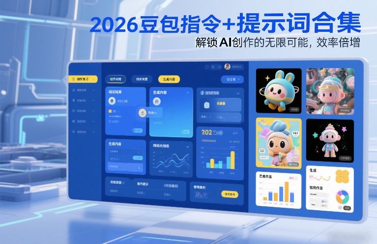 2026豆包指令+提示词合集,解锁AI创作的无限可能,效率倍增-聚林创库