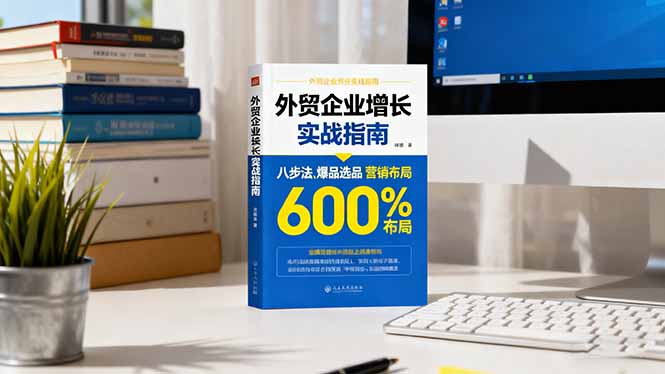 外贸企业增长实战指南,八步法、爆品选品、营销布局,业绩增长300%-聚林创库